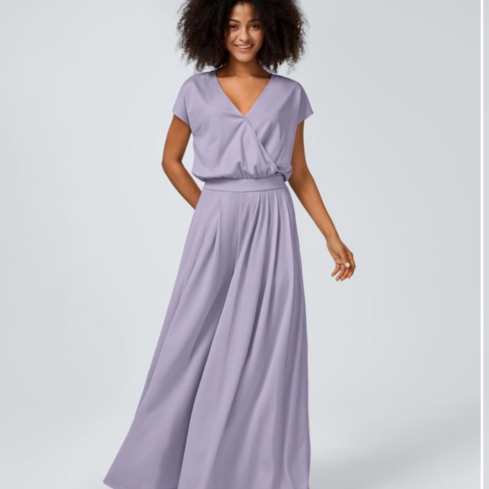 Elegant Lavender Jumpsuit